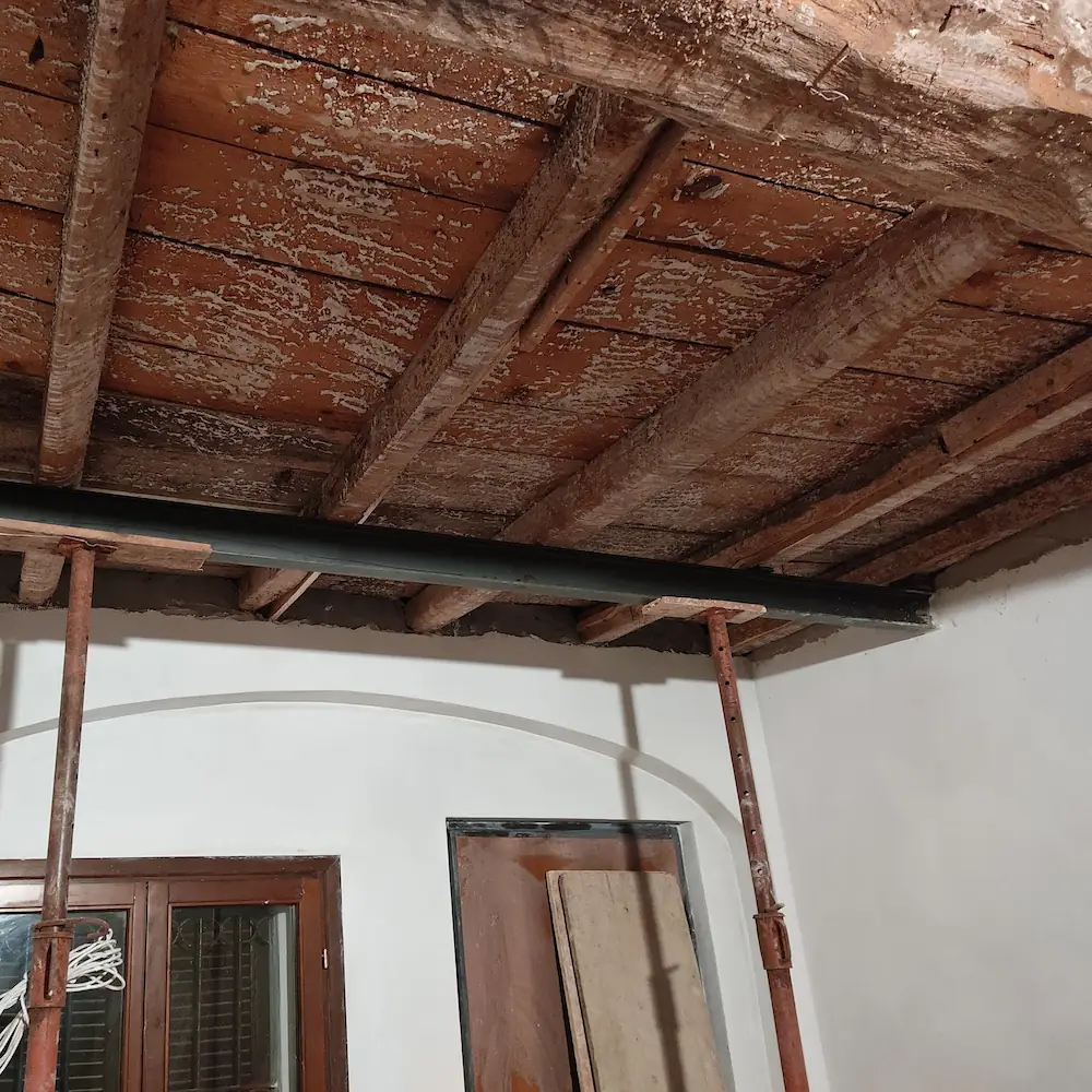Rinforzo strutturale di una soletta con getto armato